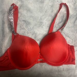 Shine Strap Victorias Secret Push-up Bra